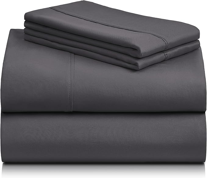 LuxClub 4 PC Queen Sheet Set, Sheets Queen Size, Deep Pockets 18" Wrinkle Free - Image 8