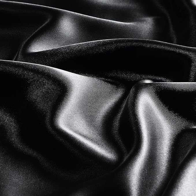 BEDELITE Satin Body Pillow Cover, Super Soft and Cooling Body Pillow Pillowcase - Image 3