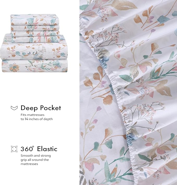 RUVANTI 6 Pcs Cotton Sheets - Image 7