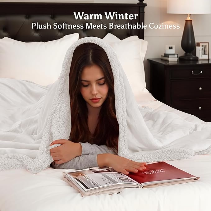 Electric Heated Blanket Full Size 72" x 84" - Image 5