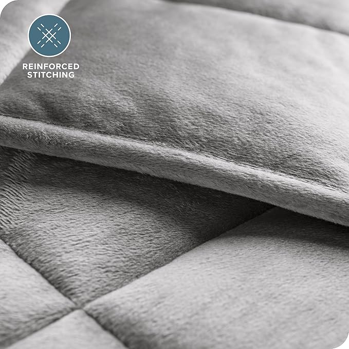 Bare Home Weighted Blanket King Size 25lb - Image 8