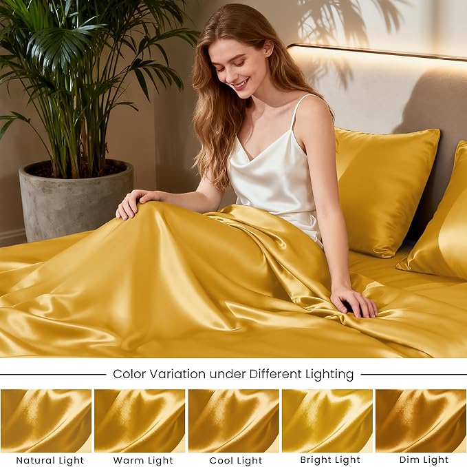 Love's cabin Satin King Sheet Sets - Image 7