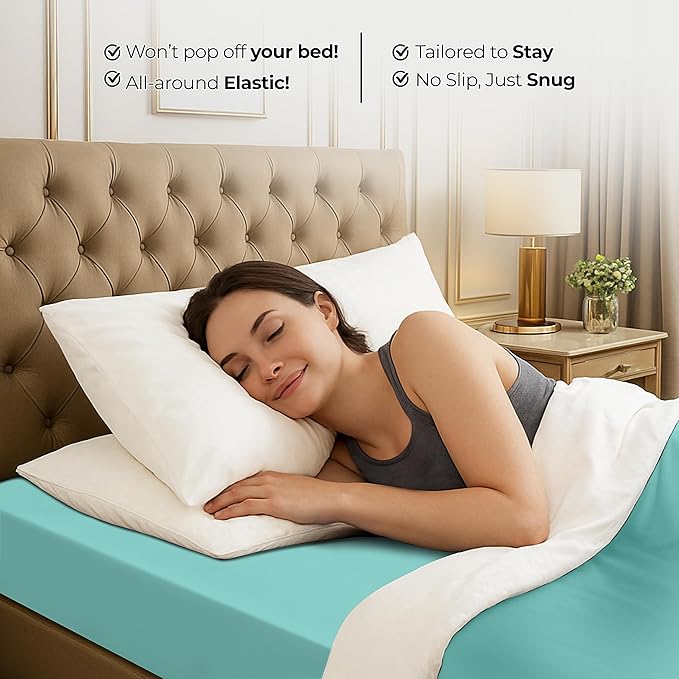 Utopia Bedding Queen Fitted Sheet - Image 8