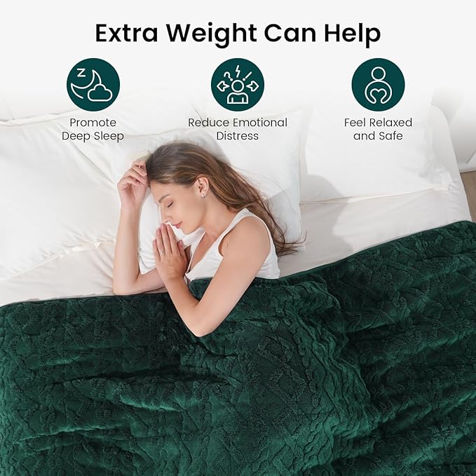 Drewin Queen Size 15 lbs Weighted Blanket - Image 2