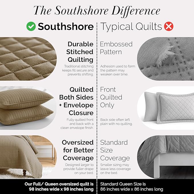 Southshore Fine Living, Inc. Full/Queen Quilt Set - Image 4