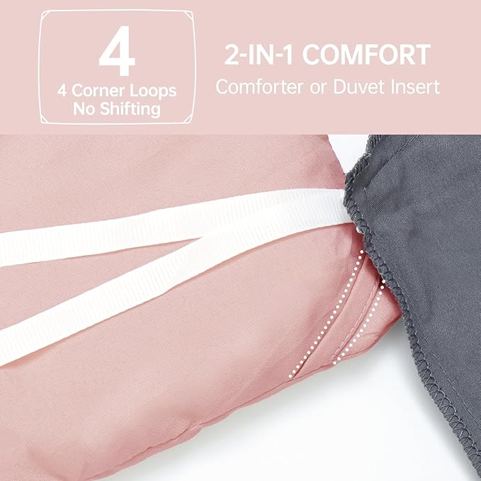 MUXHOMO Queen Comforter Set, All Season Ultra Soft Down Alternative Bedding - Image 6
