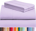 LuxClub 4 PC California King Sheet Set, Breathable Luxury Bed Sheets, Deep by LuxClub