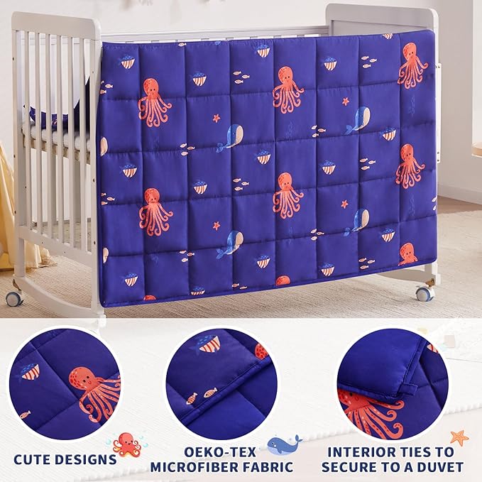 anfie Weighted Blanket Kids, Weighted Blanket Cooling Blanket - Image 5