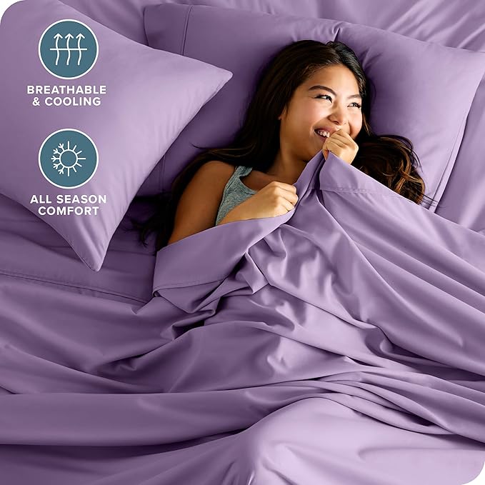 Bare Home Split King Sheet Set - Image 4