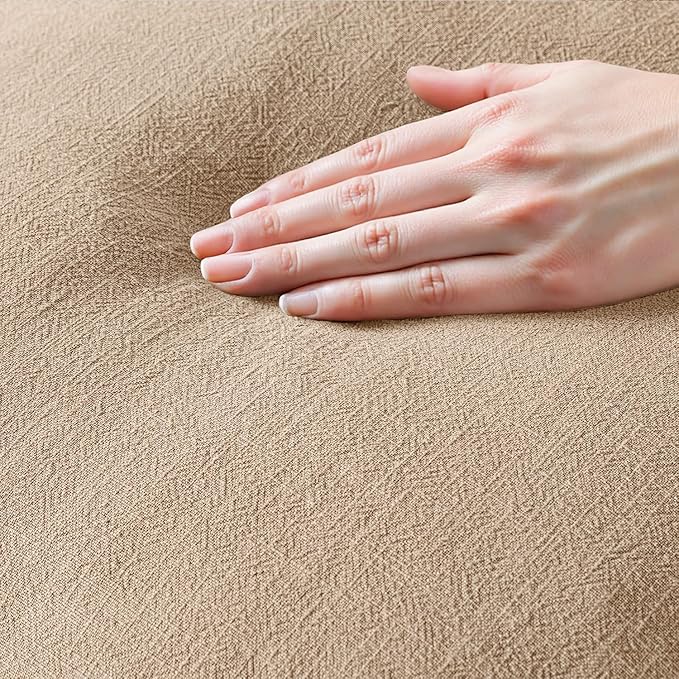 MIULEE Decorative Throw Pillow Covers Neutral Linen Fringe Throw Pillows Set of - Image 2