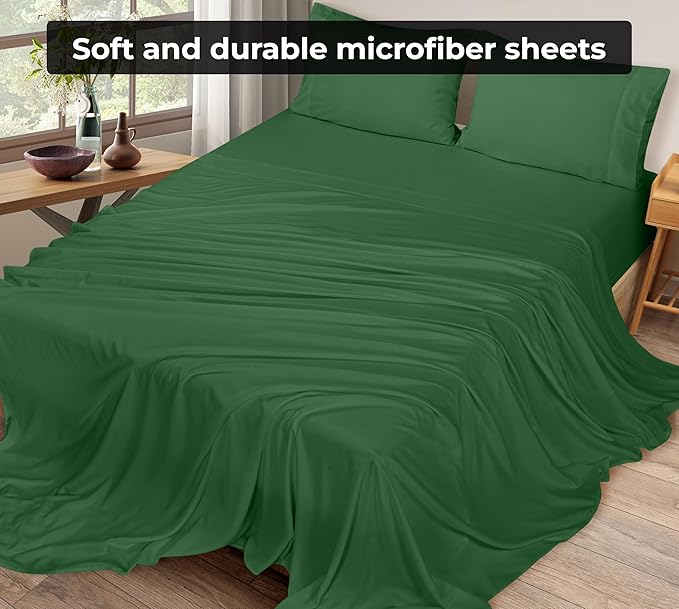 Royale Linens Queen Flat Sheet - Image 4
