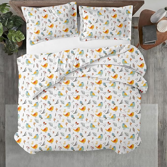 Kotton Culture 1 Pc King Size Duvet Cover Only -100% Egyptian Cotton 600 Thread by KottonCulture