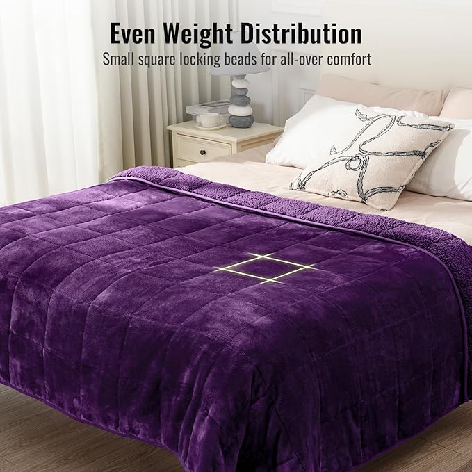 Uttermara Weighted Blankets for Adults Queen Size, 12lbs 60x80 inches Blanket - Image 7