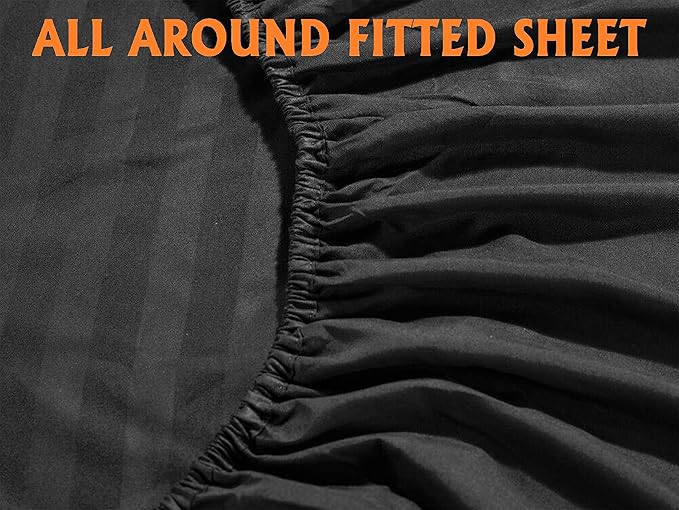 Elegant Comfort Softest and Coziest 4-Piece Sheet Set - Image 4