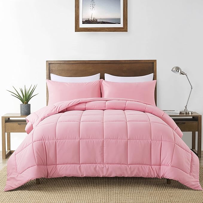 DOWNCOOL Twin Comforter Set -All Season Bedding Comforters Sets by DOWNCOOL