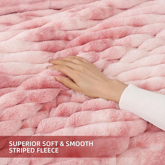 Smoofy Fluffy Full Size Comforter Sets 3 Pieces - Image 5