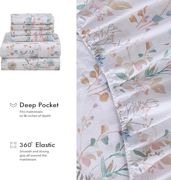 RUVANTI 6 Pcs Cotton Sheets - Image 7