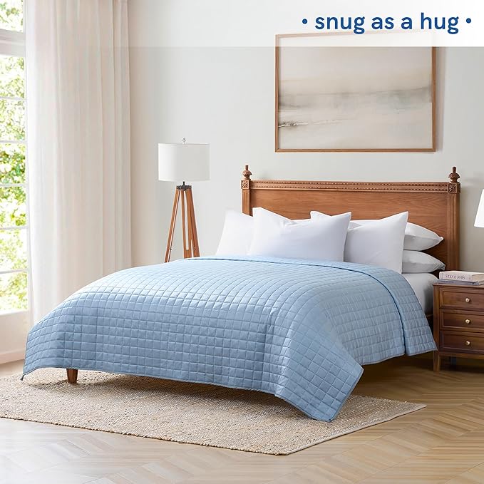 YnM Exclusive Weighted Blanket, Organic Long Stapled Cotton - Image 4
