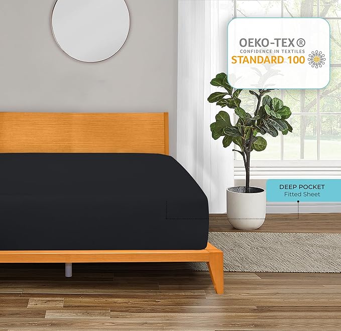Royale Linens Fitted Sheet California King - Image 7
