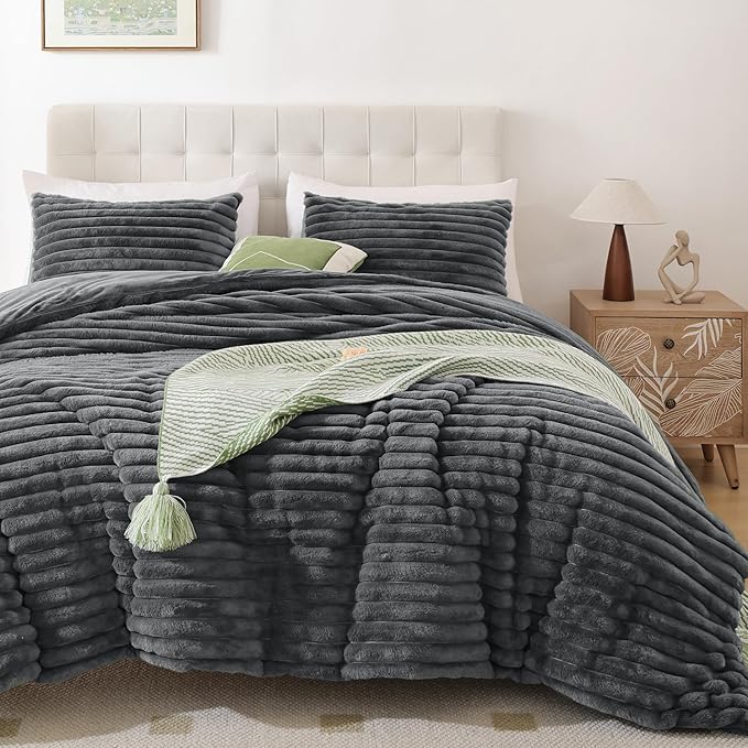 Smoofy Fluffy Twin Comforter Sets 2 Pieces by SMOOFY