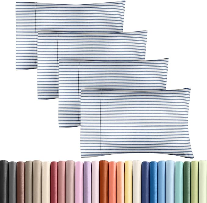 King Pillow Cases Set of 4 by CGKUnlimited