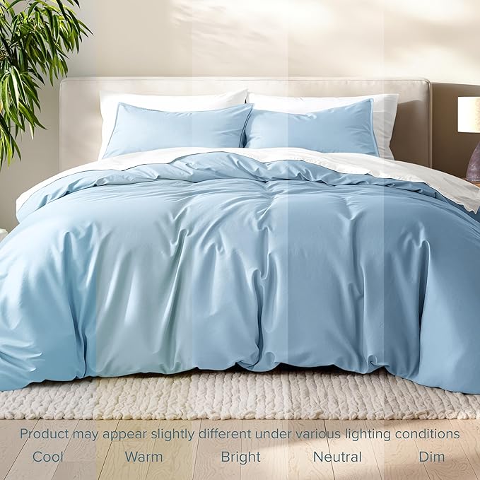 Bare Home Bedding Duvet Cover Queen Size - Image 8