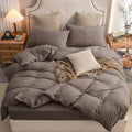PURE ERA Jersey Knit Duvet Cover Set 100% T-Shirt Cotton Super Soft Comfy 2pc by PUREERA