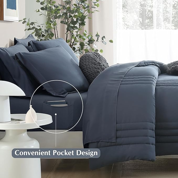 Monbix Twin XL Size Comforter Set - Image 7