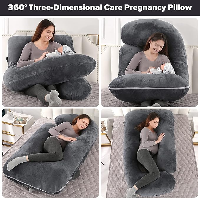 U-Shaped Full Body Pregnancy Pillow - Image 2