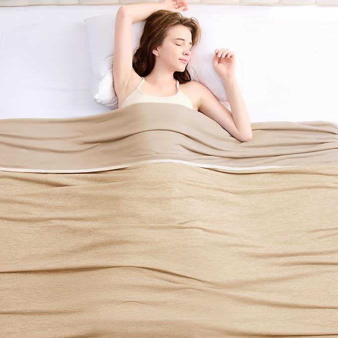 TOPCEE Cooling Blanketfor Night Sweats Absorbs Heat to Keep Adults, Children by Topcee%E2%80%94ForYourGoodSleep