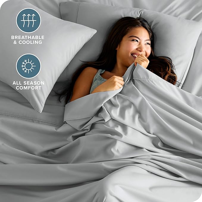 Bare Home Split King Sheet Set - Image 4