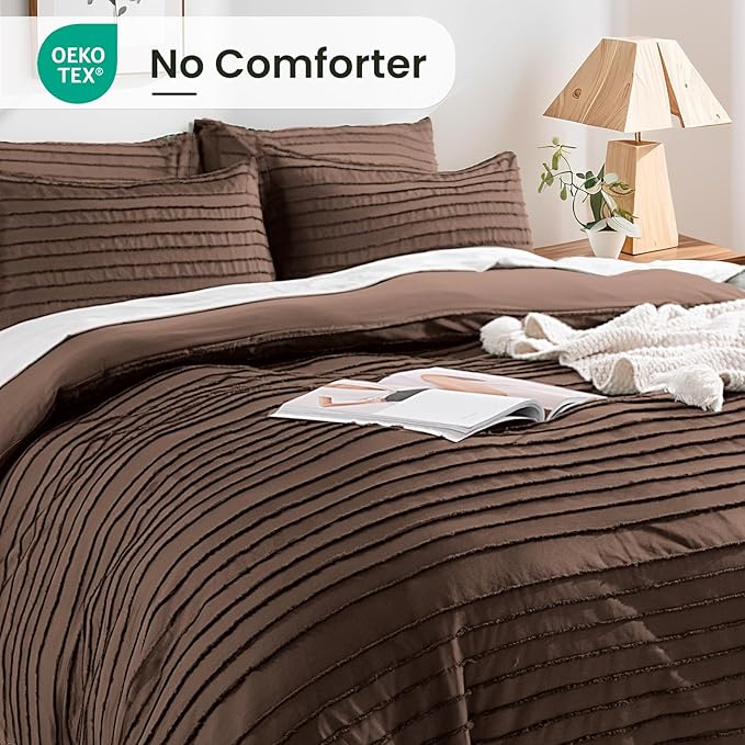 NEXHOME PRO Duvet Cover Full, 3 Pieces Boho Tufted Duvet Cover Set, Soft and - Image 4