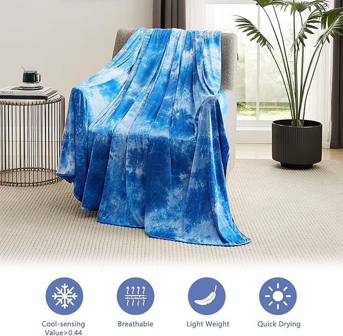 Topcee Cooling Blankets for Hot Sleepers, Arc-Chill Q-Max >0.5 Cool Fiber - Image 6