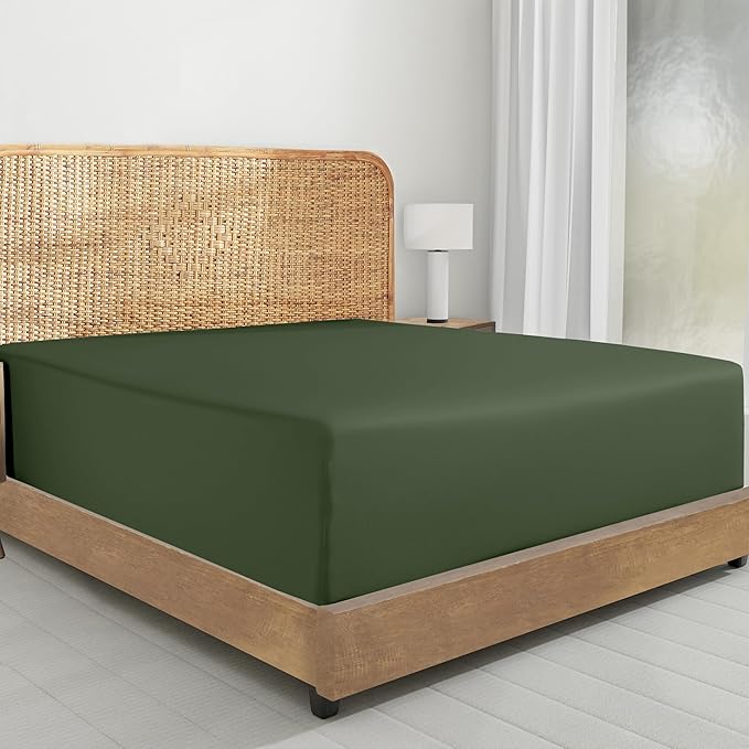 California Design Den Fitted Sheet Twin Only by CaliforniaDesignDen