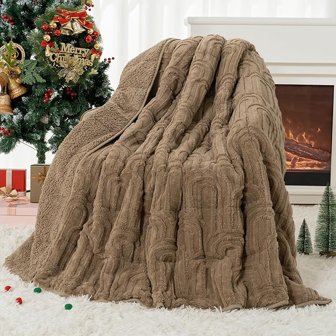 Cottonblue Jacquard Weighted Blanket - Image 9