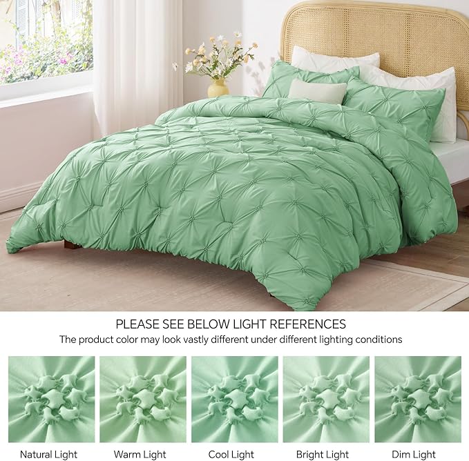 BEDELITE Sage Green Twin Comforter Set - Image 7
