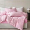 JELLYMONI King Duvet Cover Set, Cotton Duvet Cover 2 Pieces by JELLYMONI