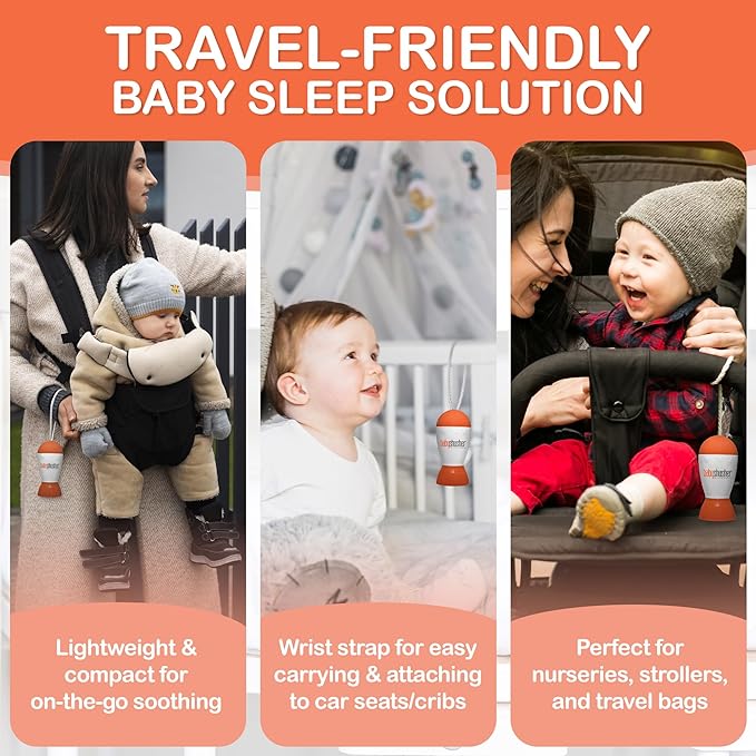 Baby Shusher Portable Sleep Sound Machine – Gift Box Edition, Travel Friendly - Image 3