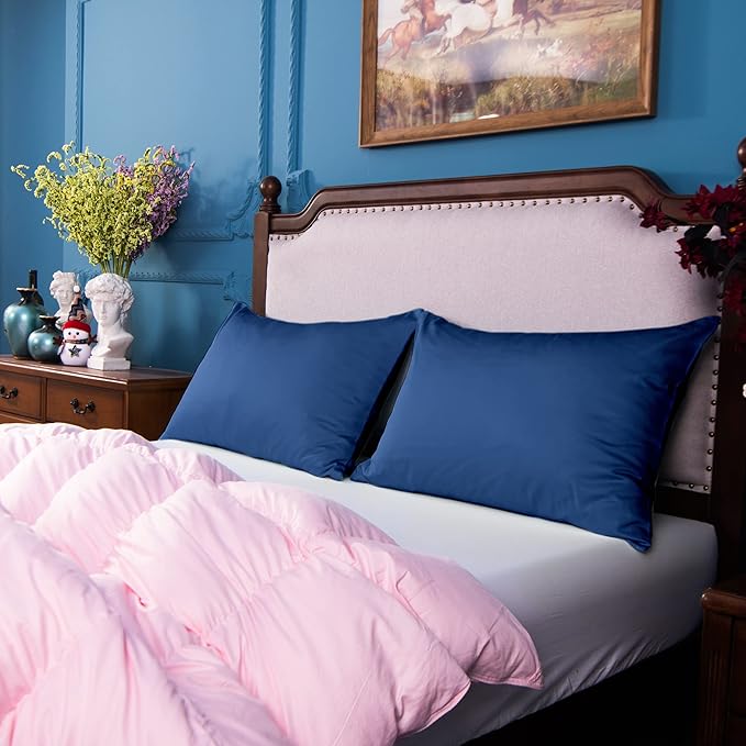 NTBAY Egyptian Cotton Queen Pillowcases - Image 2