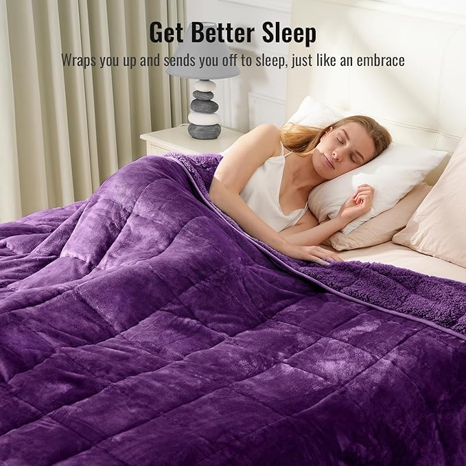 Uttermara Weighted Blankets for Adults King Size, 15lbs 80x87 inches Blanket - Image 3