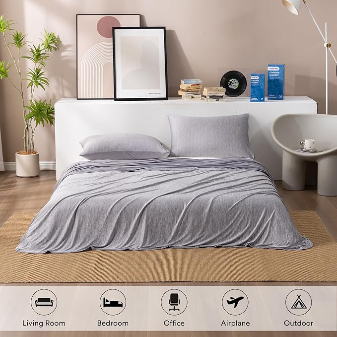 HOMFINE Cooling Blankets for Hot Sleepers - Image 6