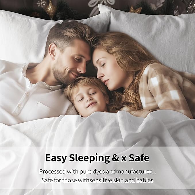 LBRO2M 100% Pure Linen Sheet Set Deep Pocket Up to 16" Bed Sheets Sets - Image 5