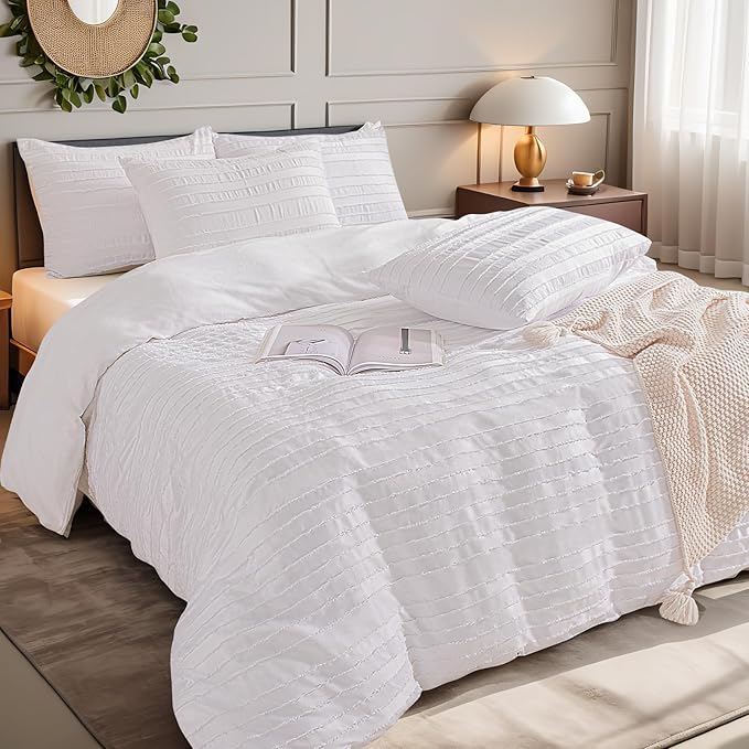 NEXHOME PRO Duvet Cover, Soft and Lightweight 100% Washed Microfiber Comforter - Image 2