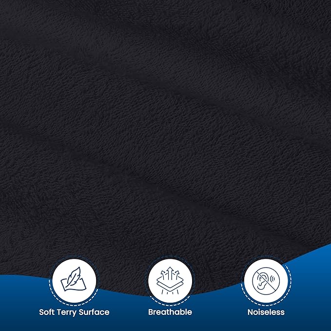 King Size Mattress Protector Waterproof, Premium 200 GSM Terry Mattress Cover - Image 8