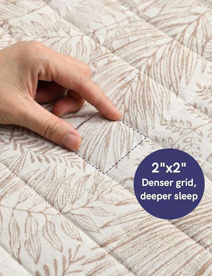 YnM 10lbs Weighted Blanket for Adults, Linen Heavy Bed Throw Blanket - Image 8