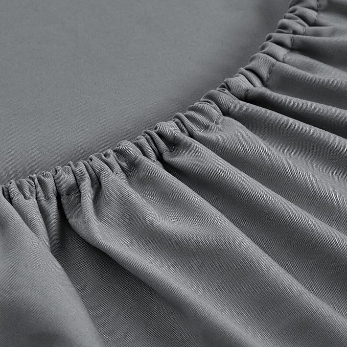 FreshCulture King Fitted Sheets, Bulk Pack of 6, Deep Pocket, Soft Microfiber - Image 2