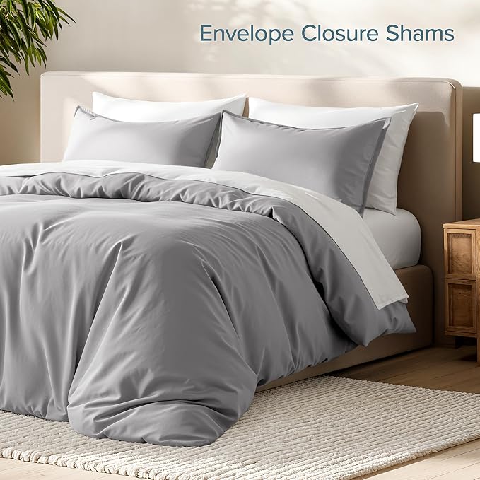 Bare Home Bedding Duvet Cover Oversized King Size - Image 4