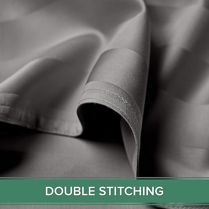 Pure Bamboo Full Sheets, Genuine 100% Organic Viscose Derived from Bamboo Bed - Image 6