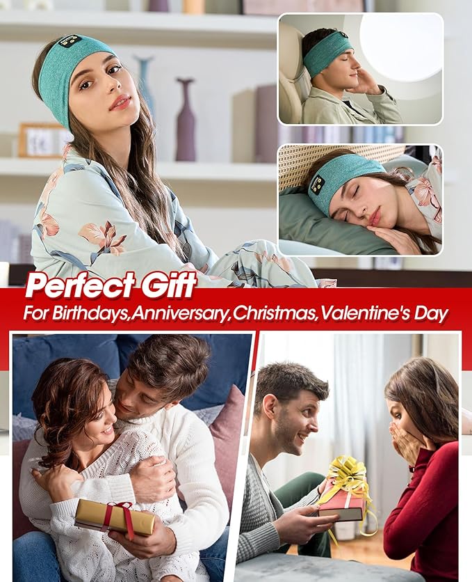Perytong Sleep Headphones Wireless, Air Travel, Meditation - Image 8