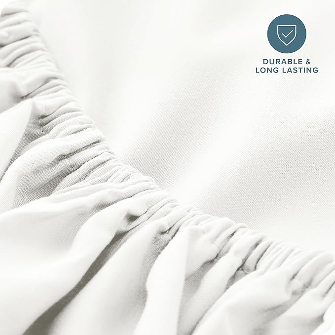 Bare Home Fitted Bottom Sheet California King Size - Image 5
